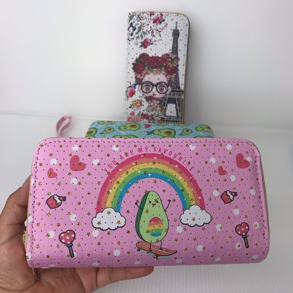 Handbags - Frida Kahlo Wallets / avocado wallets